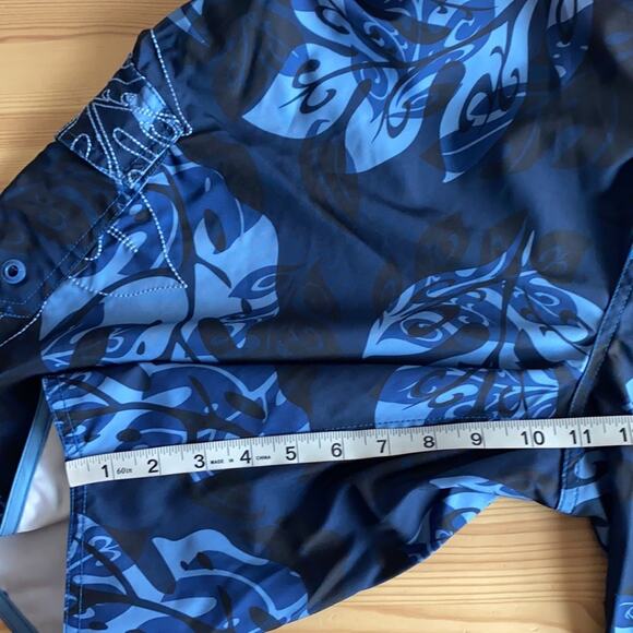 Crazy Shirts Hawaiian Floral Board Swim Trunk Short 38 - Picture 11 of 11
